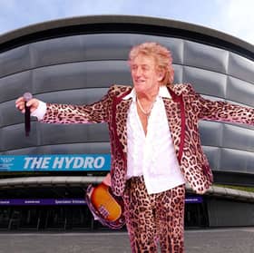 Rod Stewart is playing Glasgow's Hydro venue next year.