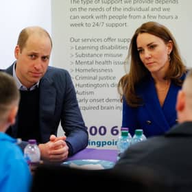 Turning Point Scotland is well-respected for its services, with Prince William and Catherine providing their royal seal of approval on a visit to a centre in Coatbridge in 2021 (Picture: Phil Noble/WPA pool)