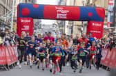 Youngsters race in the AJ Bell Great Scottish Run Super Saturday event in 2024.