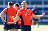 Liam McConnell during an Edinburgh Rugby training session at Hive Stadium, on September 28, 2026.