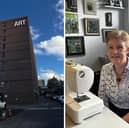 Artists and community groups, such as Artisan Stitch run by Jen Skedd (right), have been told to vacate St Margaret's House in Meadowbank by January ahead of the building's sale for private development. 