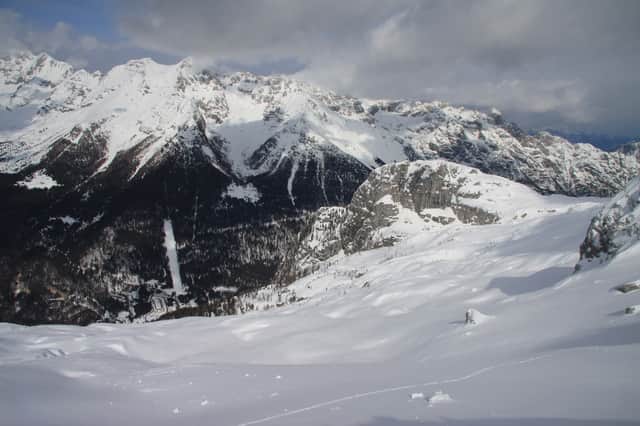 Sella Nevea - a place of endless off-piste possibilities