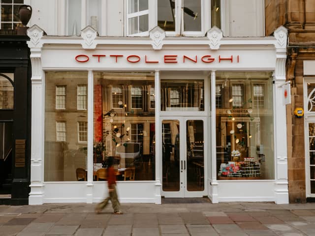 Ottolenghi Edinburgh is on George Street