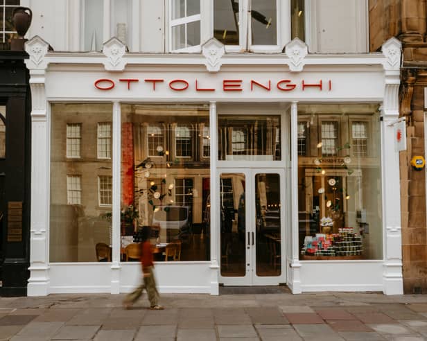 Ottolenghi Edinburgh is on George Street