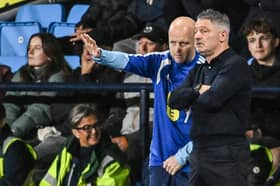 Scotland Under-21 boss praised his side following their 5-2 win over Azerbaijan. Cr: SNS  Group.