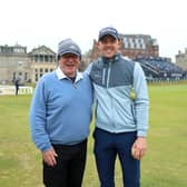Martin Gilbert and and Grant Forrest, pictured at St Andrews in 2024, are joining forces again in 25th edition of the Alfred Dunhill Links Championship 