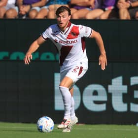 Scotland international  Nathan Patterson of Torino in action during the Serie A match against Fiorentina 