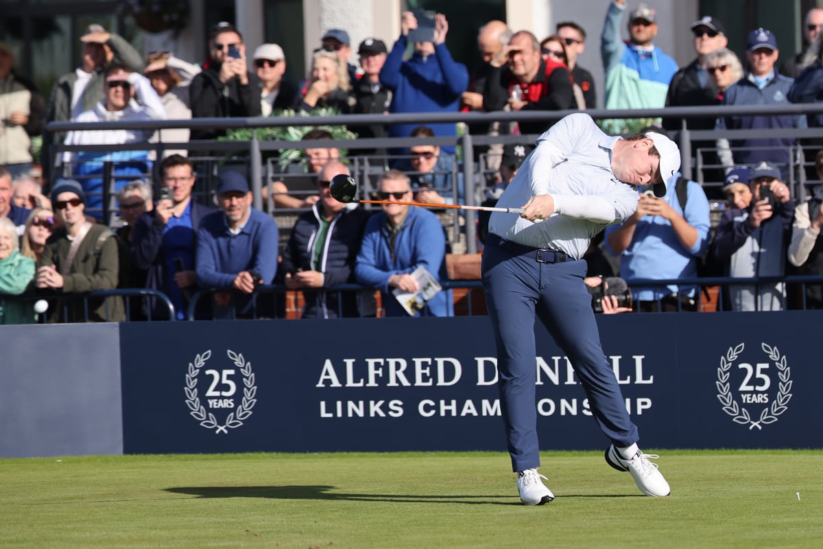 Dunhill drone irks Bob MacIntyre as Tyrrell Hatton overheats at Carnoustie