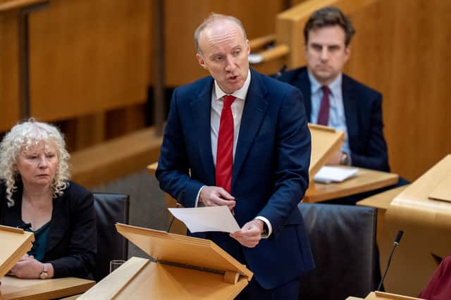 Scottish Labour leader Michael Marra