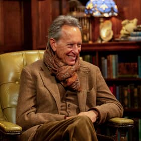 Richard E. Grant has already been causing chaos in the castle