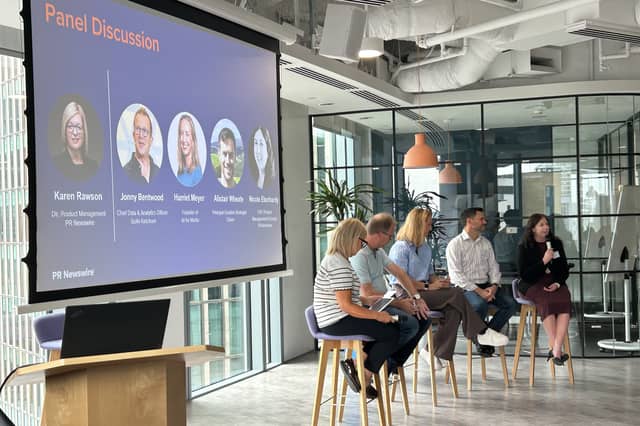 The event was held in PR Newswire's office in London