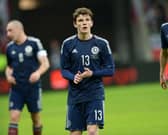 Andy Robertson made his Scotland debut in March 2014. 