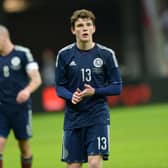 Andy Robertson made his Scotland debut in March 2014. 