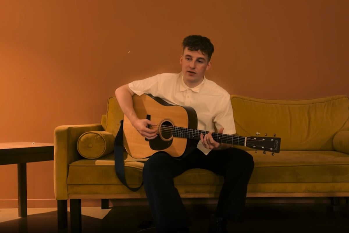 WATCH: Jack Cochrane of The Snuts performs new song PTS for the Scotsman Sessions