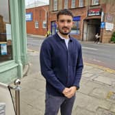 Former Hibs starlet Alex Harris now works at Aegon and plays part-time for Berwick Rangers.