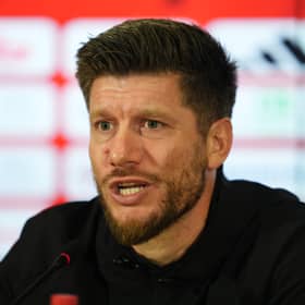 Sebastien Pocognoli and Scotland face North Macedonia on Saturday in Skopje.