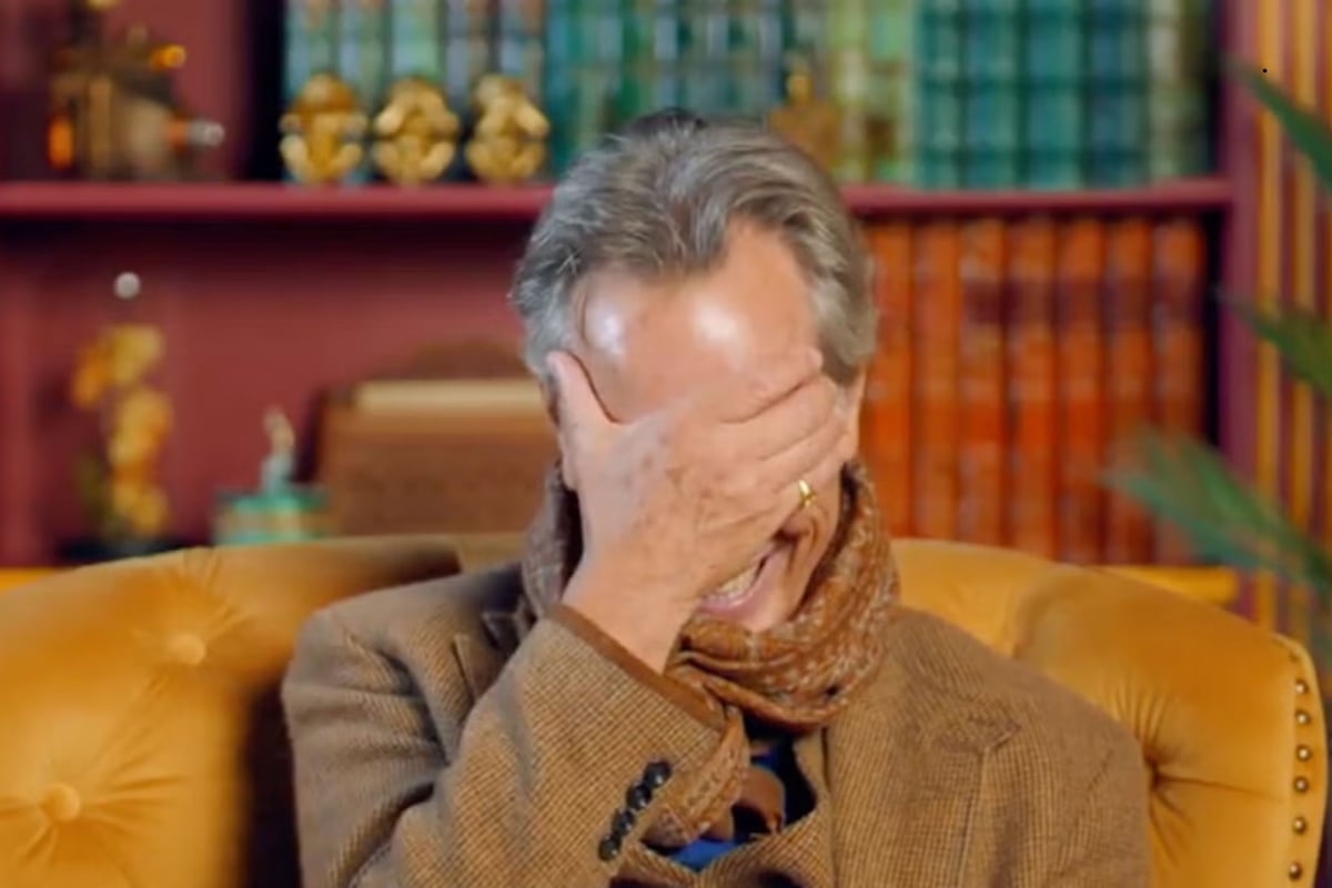 Celebrity Traitors 2026: Watch the moment Richard E. Grant's Traitor admission causes chaos in the castle - to the astonishment of Joe Lycett