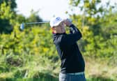 Graeme Robertson won both his first-day matches alongside fellow Scot Gavin Hay on the opening day of The PGA Cup at The K Club