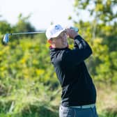 Graeme Robertson won both his first-day matches alongside fellow Scot Gavin Hay on the opening day of The PGA Cup at The K Club