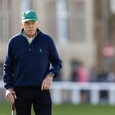 Celtic principal shareholder Dermot Desmond during day three of the Alfred Dunhill Links Championship at the Old Course in St. Andrews, Scotland. (Photo by Ross Parker / SNS Group)