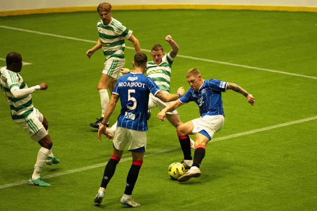 Rangers striker Martyn Waghorn was in fine form but could not lead his side to victory in the final.