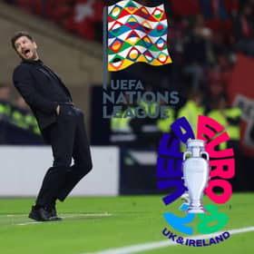 Scotland's performance in the Nations League will impact their seeding for Euro 2028 qualifying (Pic: Getty)