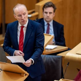Michael Marra speaks in the Scottish Parliament