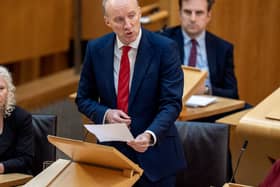 Michael Marra speaks in the Scottish Parliament