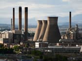 A view of the Grangemouth petrochemical plant