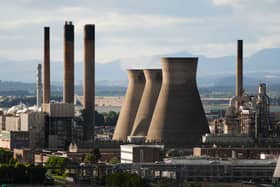 A view of the Grangemouth petrochemical plant