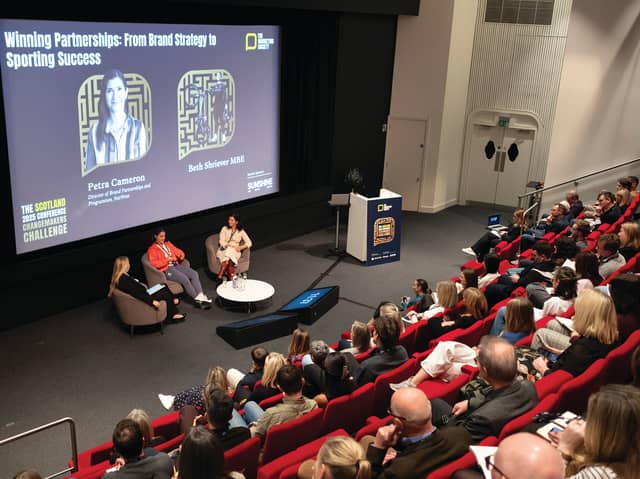 The Changemakers 2025 event included Beth Shriever MBE being interviewed by Petra Cameron of NatWest.
