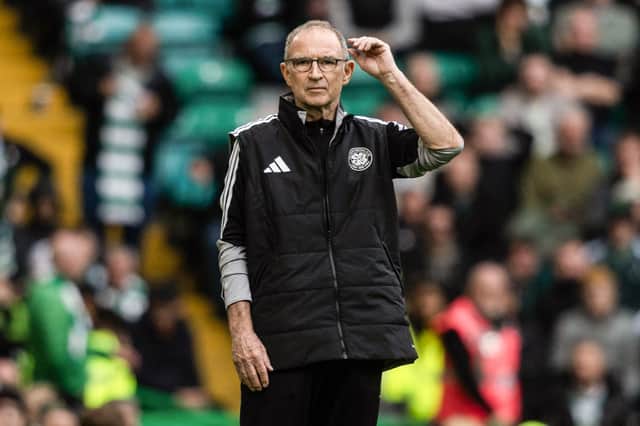 Celtic manager Martin O'Neill.