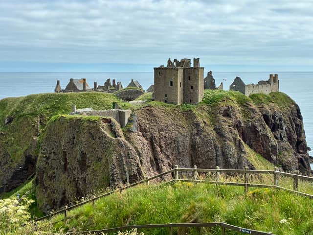 Dunottar Castle, near Stonehaven in Aberdeenshire.