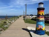 Stonehaven's Boardwalk is one of the town's attractions. 