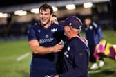 Edinburgh's Callum Hunter-Hill after the win over the DHL Stormers in the United Rugby Championship match at Hive Stadium.