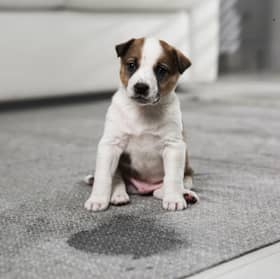 All puppies have a few accident - but some breeds often continue to ruin carpets well into adulthood.