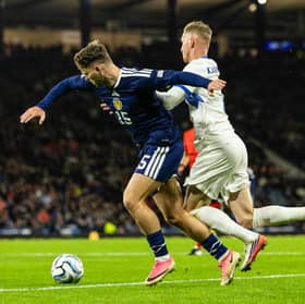 Hearts winger Josh McPake's "fearless" attitude can make him a permanent fixture in the Scotland squad, according to a former teammate. Cr: SNS Group.