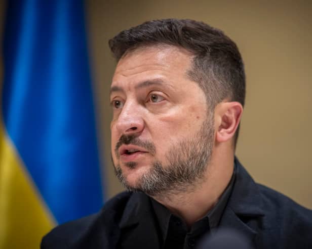 Ukrainian President Volodymyr Zelensky 