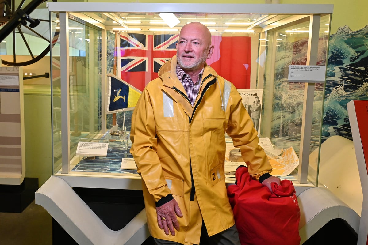 'It's something extraordinary': New museum display celebrates life of Deaf sailor Gerry Hughes