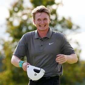 Sandy Scott has had lots to smile about lately after landing back-to-back wins on the Korn Ferry Tour and securing his 2027 PGA Tour card
