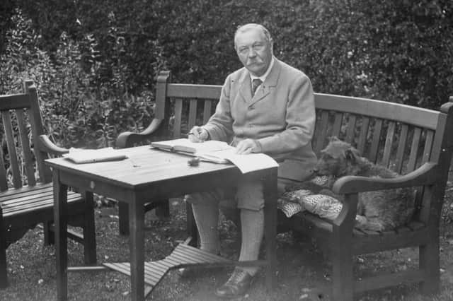 Arthur Conan Doyle said his former lecturer inspired the creation of his famous sleuth. Picture: Fox Photos/Hulton Archive/Getty Images