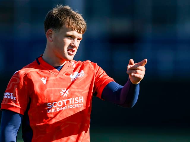 Hector Patterson has impressed for Edinburgh Rugby at the start of the season.