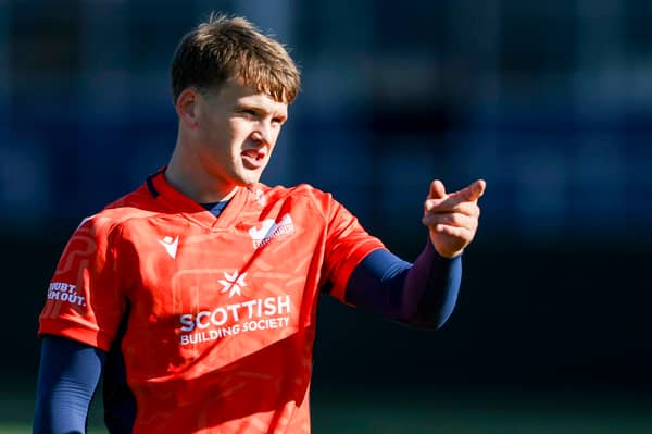 Hector Patterson has impressed for Edinburgh Rugby at the start of the season.