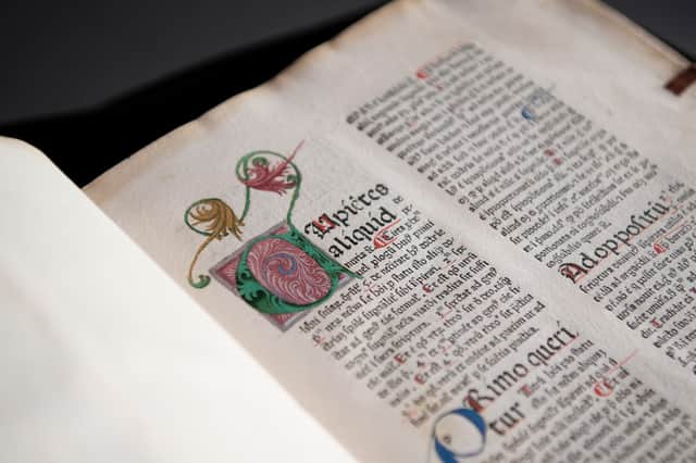 John Duns Scotus's Quaestiones in primum librum Sententiarum Petri Lombardi.