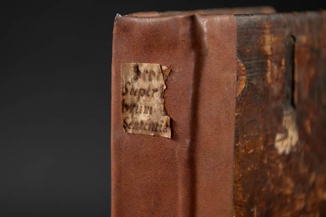 The book is 550 years old.
