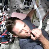 Astronauts on the International Space Station answered pupils' questions