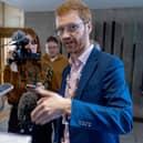 Ross Greer, of the Scottish Greens, likes to claim the moral high ground but his stance on the Middle East actually harms the Palestinian cause (Picture: Jane Barlow)