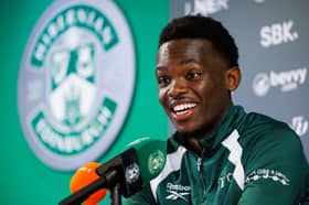 Rabbi Matondo hopes to shine with Hibs.