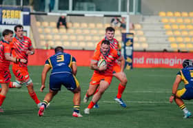 Hooker Ewan Ashman made his first appearance of the season for Edinburgh in their Round 3 win at Zebre (Pic courtesy of Edinburgh Rugby)