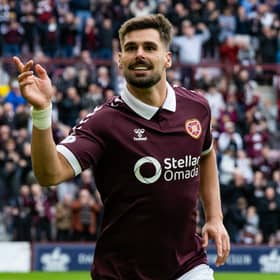 Claudio Braga was on the scoresheet as Hearts thrashed St Mirren 5-0.